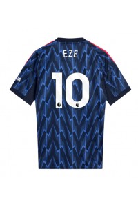 Arsenal Eberechi Eze #10 Jalkapallovaatteet Vieraspaita 2025-26 Lyhythihainen